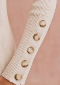 Sezane Robes|Robe Hillary Beige Chiné