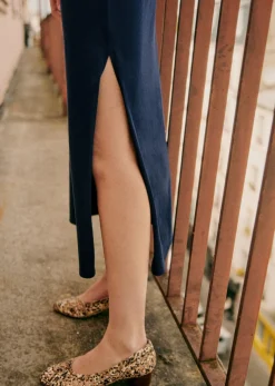 Sezane Robes|Robe Lucille Marine
