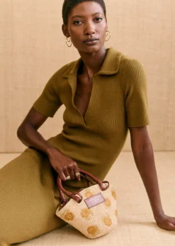 Sezane Robes|Robe Numa Vert Olive