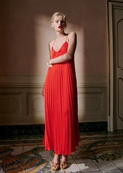 Sezane Robes|Robe Pavlina Tangerine