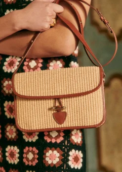Sezane Nos Sacs Iconiques|Maroquinerie|Sac Milo Vintage Textile Textile Naturel