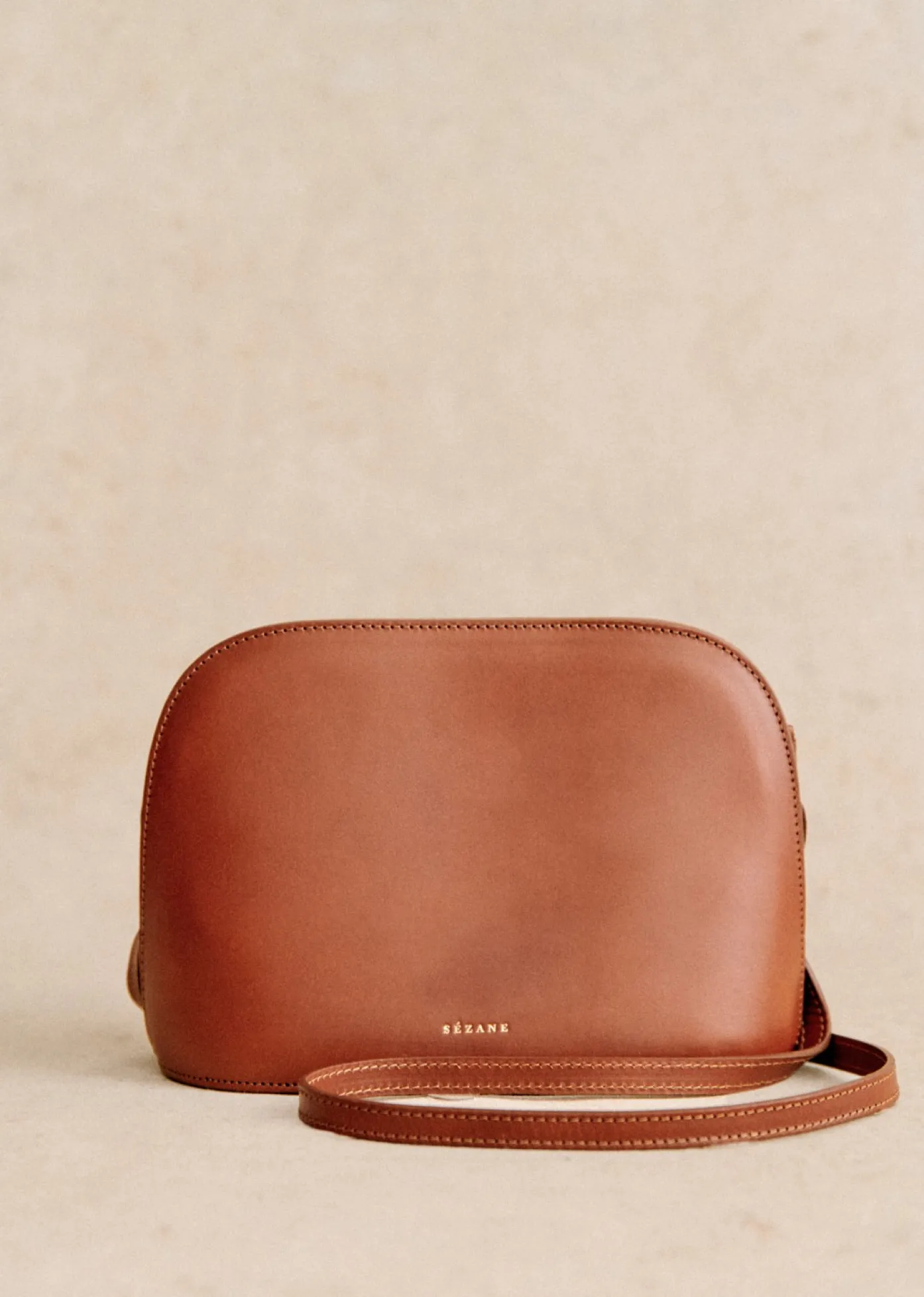 Sezane Nos Sacs Iconiques|Maroquinerie|Sac Victor Héritage Cuir Naturel Héritage