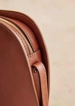 Sezane Nos Sacs Iconiques|Maroquinerie|Sac Victor Héritage Cuir Naturel Héritage