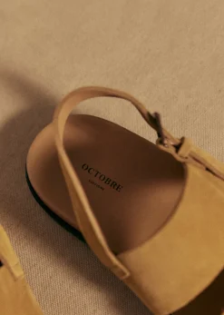 Sezane Chaussures|Le Bain|Sandales Adrio Camel