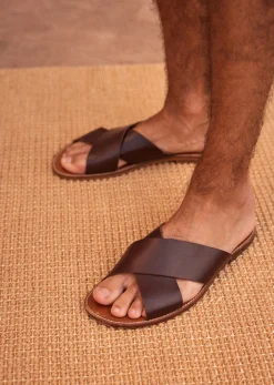 Sezane Chaussures|Sandales Craig Chocolat