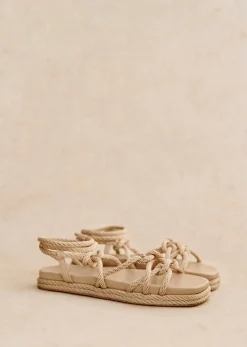 Sezane Le Bain|Sandales|Sandales Low Malia Taupe