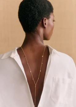 Sezane Bijoux|Bijoux|Sautoir Robin Doré