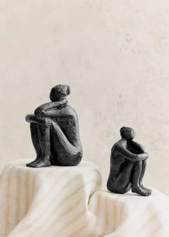 Sezane Les Invités|Sculpture Guénolée Courcoux - Femme Dans Ses Pensées Grand Modèle