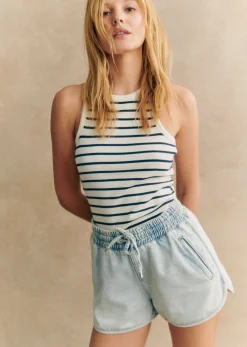 Sezane Jupes & Shorts|Short Kurt Bleach