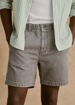 Sezane Shorts|Denim|Short Tiber