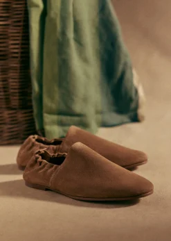 Sezane Chaussures|Slippers  Azure Camel