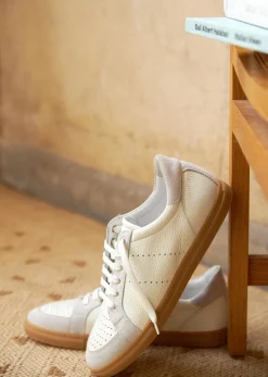 Sezane Chaussures|Sneakers Harper Blanc / Gris