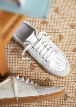 Sezane Chaussures|Sneakers Harper Blanc / Gris