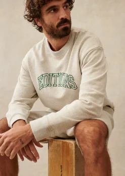 Sezane Sweats|Sweatshirt Editions Gris Chiné