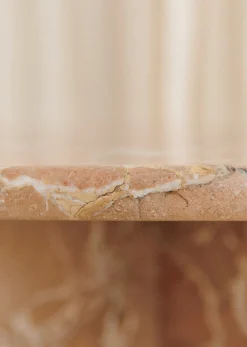 Sezane La Sélection Vintage|Table Basse Design Italien Vintage En Marbre rose