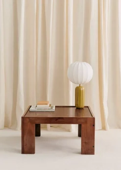 Sezane La Sélection Vintage|Table D'appoint édition Cassina Années 1950 Noyer