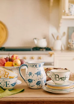 Sezane La Vaisselle|Tasse Poème - Bleu Orage
