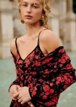 Sezane Tops & Bodies|Top Bernie Rose Rouge