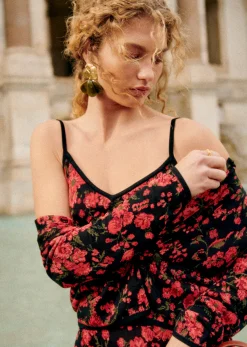 Sezane Tops & Bodies|Top Bernie Rose Rouge