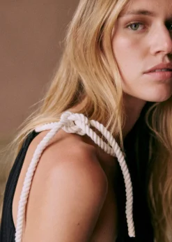 Sezane Tops & Bodies|Top Jill Noir