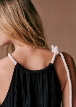 Sezane Tops & Bodies|Top Jill Noir