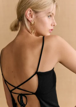 Sezane Tops & Bodies|Top Sansa Noir