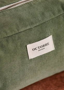 Sezane Accessoires|Trousse De Toilette Twyman Velours Côtelé