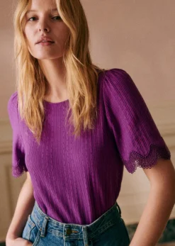 Sezane T-shirts|T-Shirt Cléa