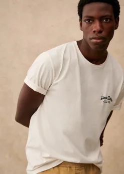Sezane T-shirts motif|T-Shirt Diners Editions Écru