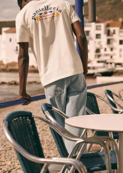 Sezane T-shirts|T-shirts motif|T-shirt Pantelleria Écru