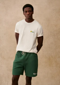 Sezane T-shirts motif|T-shirts manches courtes|T-shirt Tennis Écru