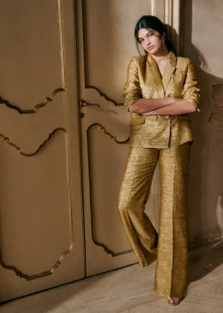 Sezane Vestes & Manteaux|Veste Catelina Doré