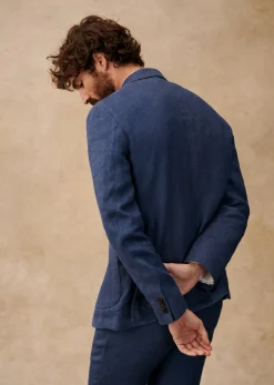 Sezane Costumes|Vestes formelles|Veste Kale Chevrons Bleu