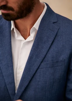 Sezane Costumes|Vestes formelles|Veste Kale Chevrons Bleu