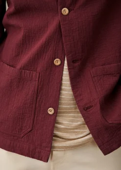 Sezane Vestes & Manteaux|Vestes coton|Veste Tim Coton Texturé