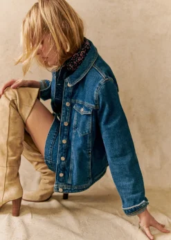 Sezane Vestes & Manteaux|Veste Wilfrield Denim