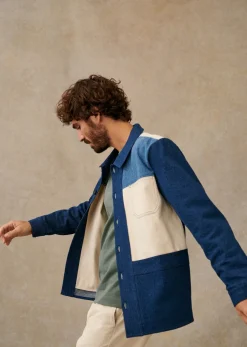 Sezane Denim|Veste Will Patchwork Denim