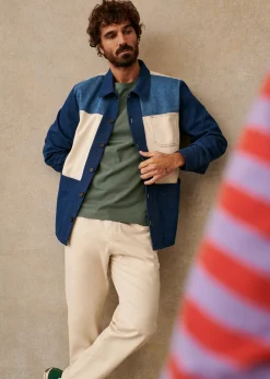 Sezane Denim|Veste Will Patchwork Denim